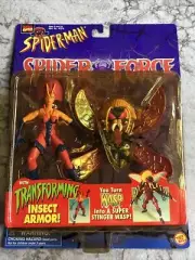Spider-Man Spider Force Wasp Super Stinger 1997 Toy Biz Action Figure