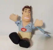 NEW - 2003 Mr Wonderful Man 5" Talking Plush Doll- Working-Key Clip-Original