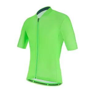 2021 Santini 【色彩】短袖車衣- 螢光綠