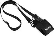 Portable Nylon Shoulder Strap Belt Case Holder Bag Pouch for Walkie Talkie Two Way Radio Lightweight Wearable Hands Solution for Outdoor Sports