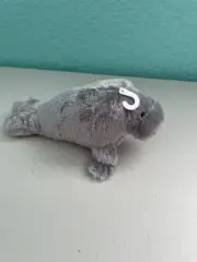 Aurora Sea Manatee Stuffed Animal Plush New With Tag 8"