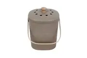 Eco Basics 4L Plant-Based Compost Kitchen Waste Bin Garbage Trash Pot Granite