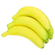 6 Pcs Artificial Banana, Foam Fake Fruit Model Banana