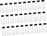 iplusmile 30pcs 30ml Borosilicate Glass Sample Bottles Reagent Storage Screw Cap for Lab Industry