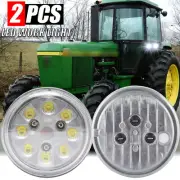 2x Par36 LED Sealed Hi/Lo Beam Work Light RE25126 For John Deere Tractor 8650