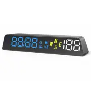 Car Head Up Display Digital HUD GPS Speedometer Overspeed Clock Speed Alarm ABS (for: Fiat)