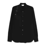 [Alexander Mcqueen] Alexander Mcqueen Poplin Shirt 40 CM BLACK