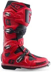 Gaerne SG-12 Motocross Boots, black-red, Size 41 for Men Black Red