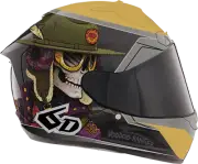 6D HELMETS ATS-1R Helmet - Voodoo Ranger - Gloss Black/Gold - Large (Part