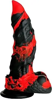 Fire Demon Monster Silicone Dildo