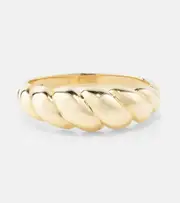 [Stone and Strand] Stone and Strand Brioche 10kt yellow gold ring N gold