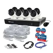 Swann NVR16-8580 16CH 4K 2TB 8 x NHD-887MSB 4K Cameras SONVK-1686808 RRP $2899