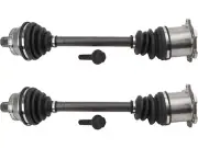 Front Axle Shaft Set For 02-09 Audi A4 Quattro 3.0L V6 1.8L 4 Cyl TP41Z8 (for: Audi)