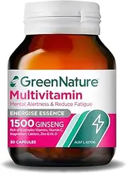 Complete Multivitamin with Panax Ginseng, Zinc, Vitamin B Complex, Magnesium & Dual Chromium for Energy, Focus, Stress Support & Immune Health – TGA ARTG Listed