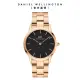 【Daniel Wellington】DW 手錶 Iconic Link 36mm/40mm精鋼錶 特調玫瑰金(DW00100210)