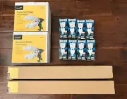 2NEW Impact 4 Socket Fluorescent Fixture w/6' Stand and Bulbs Photography Studio