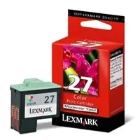 在飛比找PChome商店街優惠-LEXMARK㊣原廠墨水匣10N0227(27) 彩色 標準