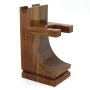 Orpheus Wooden Shaving Stand for Brush and Razor