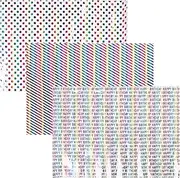 Tofficu Diy Craft Birthday Wrapping Paper 3 Sheets Pack Large Size Festive Patterns