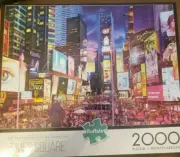 Buffalo Games New York City TIMES SQUARE 2000 Piece Jigsaw Puzzle NEW