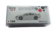 TSM Mini GT 106 Nissan GT-R R32 Nismo S-Tune White RHD 1:64