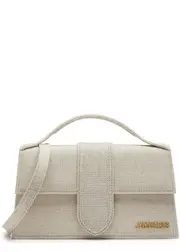 Jacquemus Le Grande Bambino Canvas top Handle bag - Grey One Size