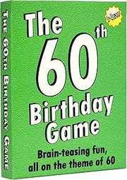 The 60th Birthday Game: a fun gift or present specially for people turning sixty. Also works as an amusing little 60th party quiz game idea or icebreaker