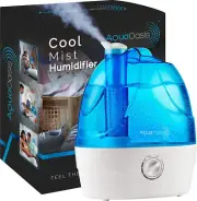 AquaOasis™ Mist Humidifier {6L Water Tank} Quiet Ultrasonic Humidifier Large Rm