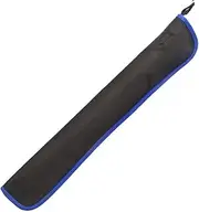 Lwuey Mini Flute Case, Portable Small Saxophone Bag Professional Soprano Recorder Carrying Case Musical Hard Padded Vertical Handbag Oxford Fabric Waterproof Bags for Music Instrument Storage Black