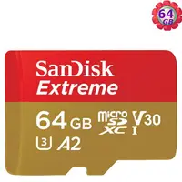 在飛比找樂天市場購物網優惠-SanDisk 64GB 64G microSD【170MB