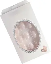 Nails Press Ons - Fake Warable Nails | 24 Pieces No Glue Press Nails | Fake Nails Short | Removable False Nails Kit for Women