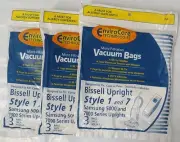 15 VACUUM BAGS to fit BISSELL STYLE 1 & 7 #30861 MICRO FILTRATION BY ENVIROCARE
