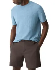 Theory Damian Short-Sleeve Tee in Cotton