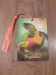 The Devil- Good Tarot Bookmark Oracle Card Art Deck Gift, Purified & Charged