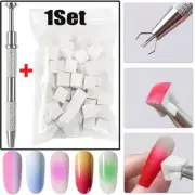 Makeup Sponges Cosmetic Wedges Nail Blending Foundation Contour Facial Puff