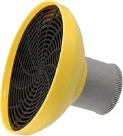 NOLITOY Hair Dryer Diffuser Curling Nozzle Styling Attachment Bright Yellow Design