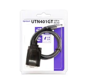 Uptech登昌恆 UTN401A USB to RS-232訊號轉換器