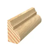 Porta 18x11mm 2.4m Insert Mould Clear Pine