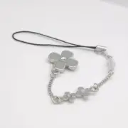 Cartoon Anime Flower Pendant Y2K Phone Straps Bag Charm Keys Decoration Chain