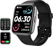 [Tensky] Smart Watch for Men Women with Call Answer/Dial, 1.8'' HD Screen Activity Tracker with Built-in Alexa, 100 Sport Modes Heart Rate/SpO2/Sleep Monitor,IP68 Waterproof Smartwatch for Android iOS