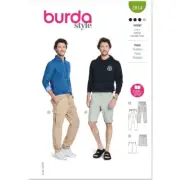 NEW Burda 5814 Men's Pants Pattern By Spotlight