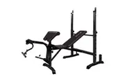 BLACK LORD 10-IN-1 Weight Bench Multi-station with Preacher Curl Bar