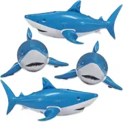 Inflatable Animals Shark 24 Inch Long- Best for Party Pool Supplies Favors Birth