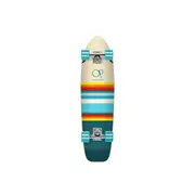 Ocean Pacific Swell Cruiser Complete Skateboard Sports Deck White/Teal 8.25in