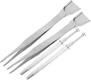 ASAKKURA 1 set Cake Decorating Tool Pearl Sprinkler Tweezer Kit for Jewelry Making Baking Crafting for Birthdays Special Occasions