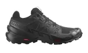 Salomon Speedcross 6 Womens Trail Running Shoes - Black/Phantom - US8