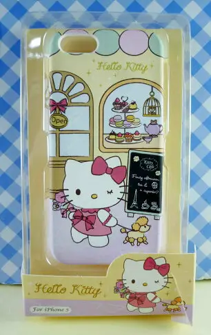 【震撼精品百貨】Hello Kitty 凱蒂貓 HELLO KITTY iPhone5手機殼-點心店 震撼日式精品百貨