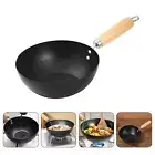 Wok 7.87inch Nonstick Chinese Frying Pan for Boiling Sautee Induction Cooker