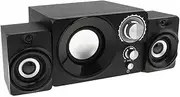 JSEIAJB 11W Subwoofer Portable Music Computer Speaker with 3.5mm Audio Plug for Desktop TV PC
