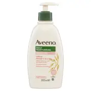 Aveeno Daily Moisturising Creamy Oil Almond Scented Body Lotion Non-Greasy 24...